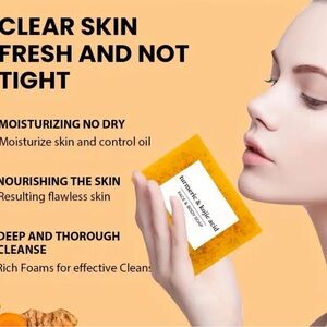 Turmeric & Kojic Acid Face Soap - Orange